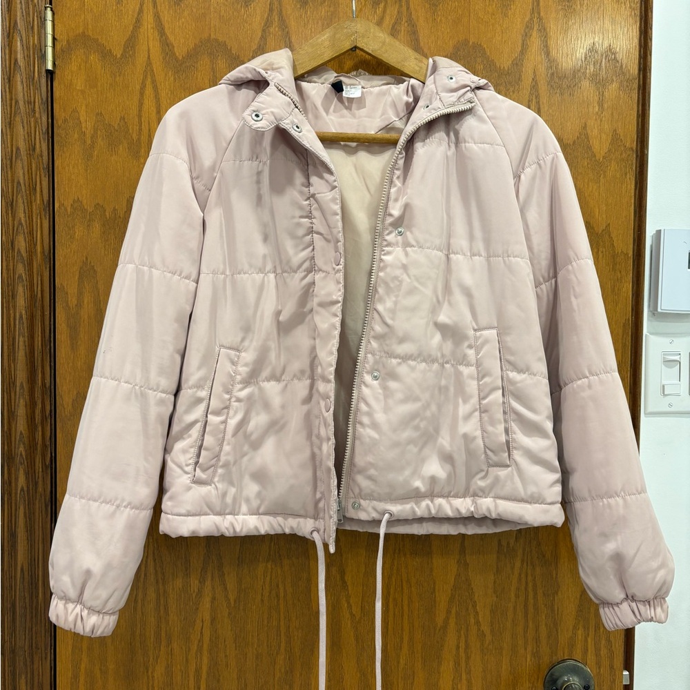 Pink bomber jacket